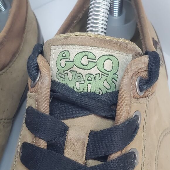 Simple Brand Leather Eco Sneaker Original Skate Shoe Mens Size 9.5 Brown Street main image 11